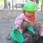 だいち組 砂場デビュー