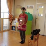市の歯科衛生士さんによる歯みがき指導