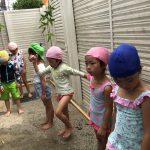 プールじまい