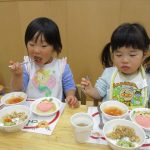 クリスマス会の日の給食