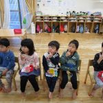 【そら組】フッ素うがい、頑張ってます!