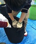 ジャガイモ掘りをしました！…にじいろ保育園田端新町
