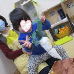 【１月２１日　だいち組　だいこんの収穫！】