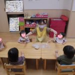 だいち組：はじめての小麦粉粘土