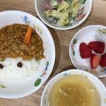 鬼カレーと恵方巻