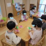 そら・そよかぜ組：ひな飾り製作