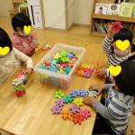 ふたば組：2階での交流開始