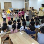 保健指導（手洗い、咳エチケット）