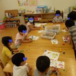 たいよう組：ラQ遊びとたけのこ装飾