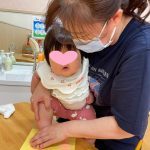 だいち組：足型ペッタン