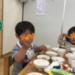 給食おいしいね　☆　そよかぜ