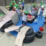 幼児クラス　　園庭あそび