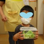 幼児：あおむし飼育