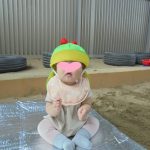 乳児：園庭自由遊び