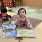 触れて楽しむ手作り透明マット