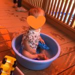 水遊びがはじまりました!