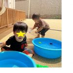 水遊び