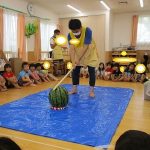 すいかわりしました~幼児組~
