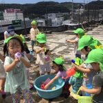水遊び