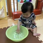 だいち組の感触遊び