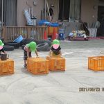 💛８月２３日💛『園庭あそび』