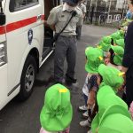 救急車に乗せてもらったよ