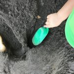 砂遊び