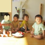 乳児クラス お月見