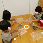 うみ組：膨らむおばけ製作