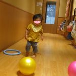 だいち組:廊下遊び