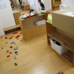 防災教育　　＊落下物から身を守る＊