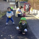 だいちぐみと…リンゴ!?