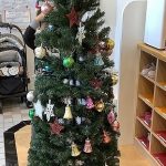 「☆クリスマスツリーの飾りつけをしたよ☆」
