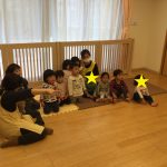 「食育活動キノコの見比べ」