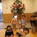 クリスマスツリーができました