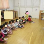 豆まきの様子~そら組~
