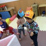 豆まきの様子～そよかぜ組～