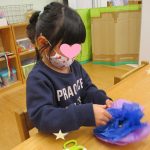 うみ・そら組:ひな祭り製作