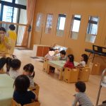 朝の会の様子です(4/11)