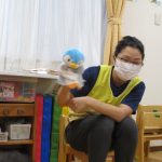 【うみ組】マスク指導をしました