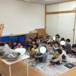 そらぐみ　食育「じゃがいも洗い」