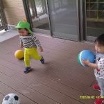 5月2日（月）🌸ウッドデッキで遊びました🌸