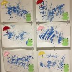 だいち組「製作～雨ふり☂～」