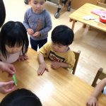 2歳児ふたば組の様子