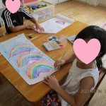 💛7月4日💛たいよう組;『七夕飾り;吹き流し🎋』制作(o^―^o)ニコ