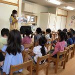 「たいよう組 手洗い指導」