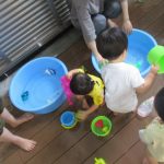 待ちに待ったみずあそび！