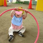 乳児：園庭での活動