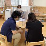 「離乳食相談しています」
