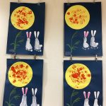 「各クラスのお月見製作」